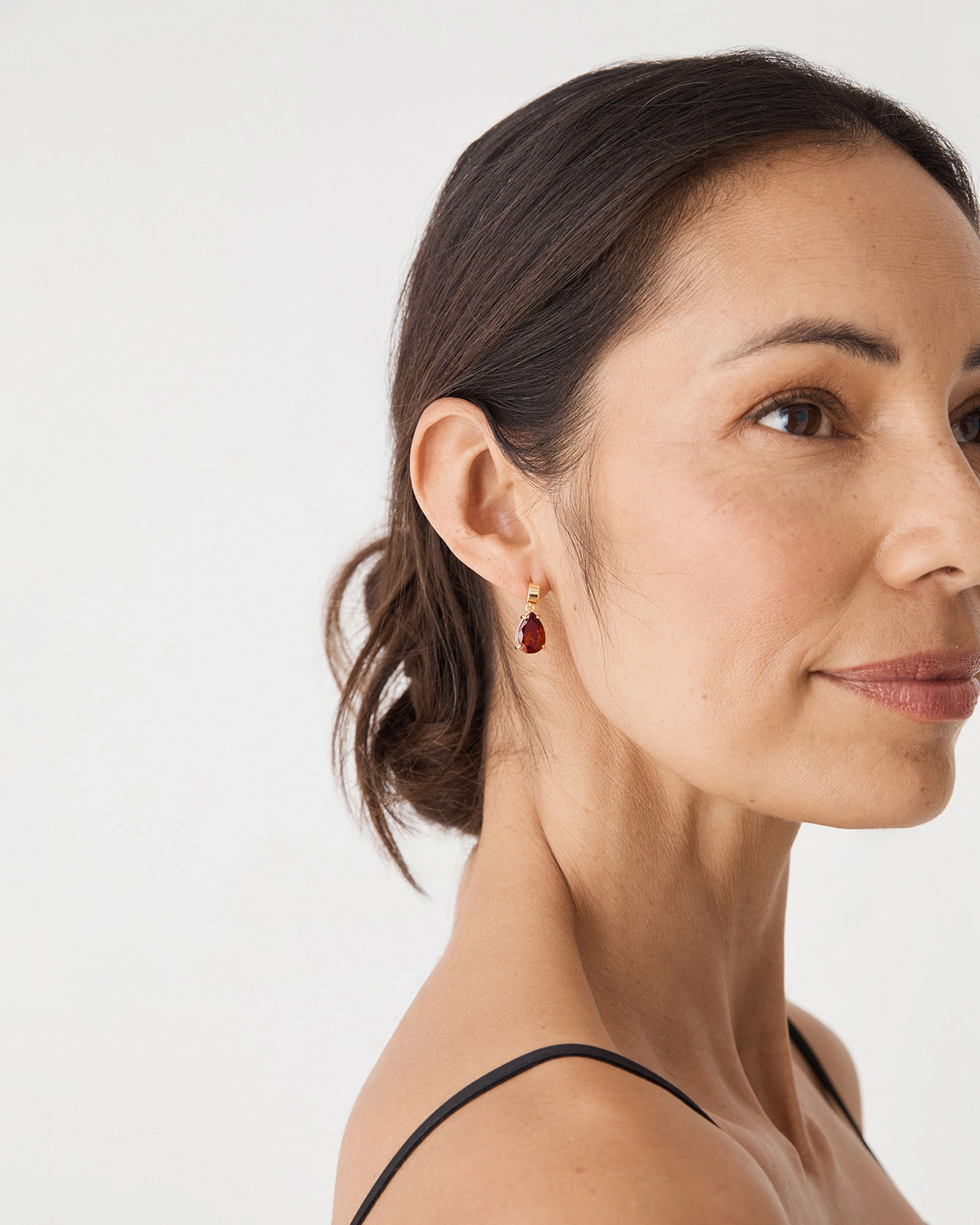 Rouge Stone Earrings