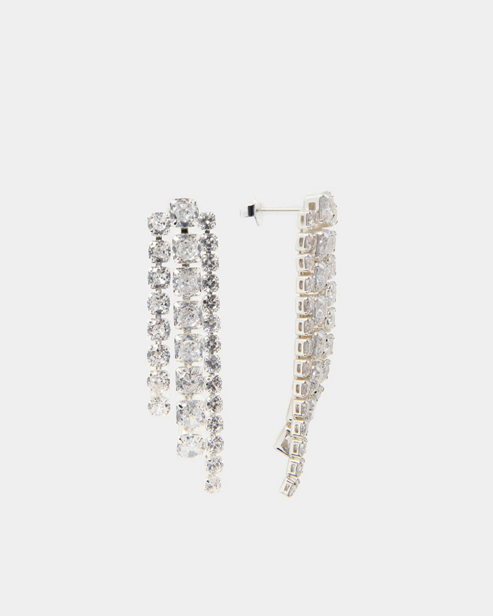 Abby Sterling Sil Plat Earring