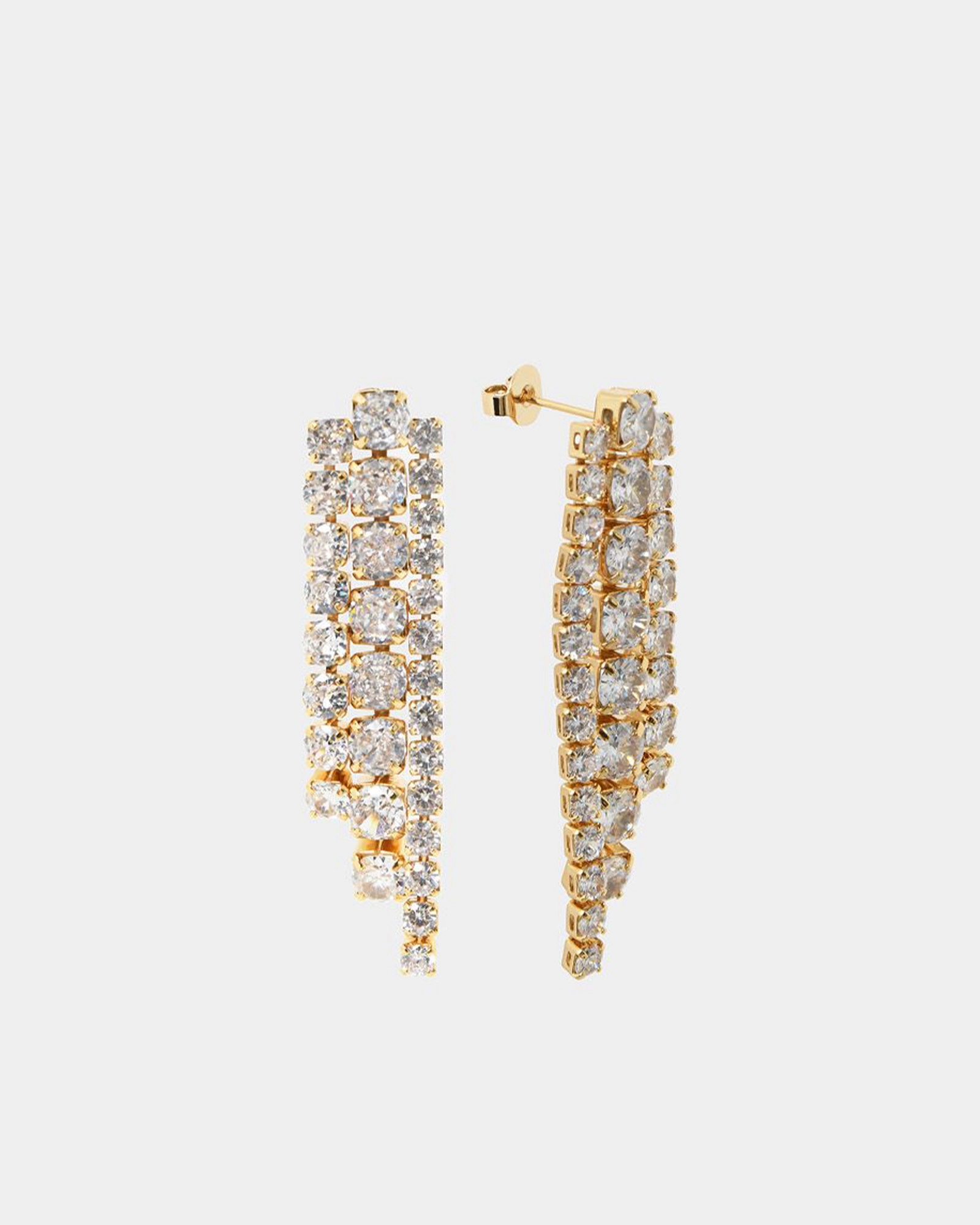 Abby 16k Gold Plated Earrings