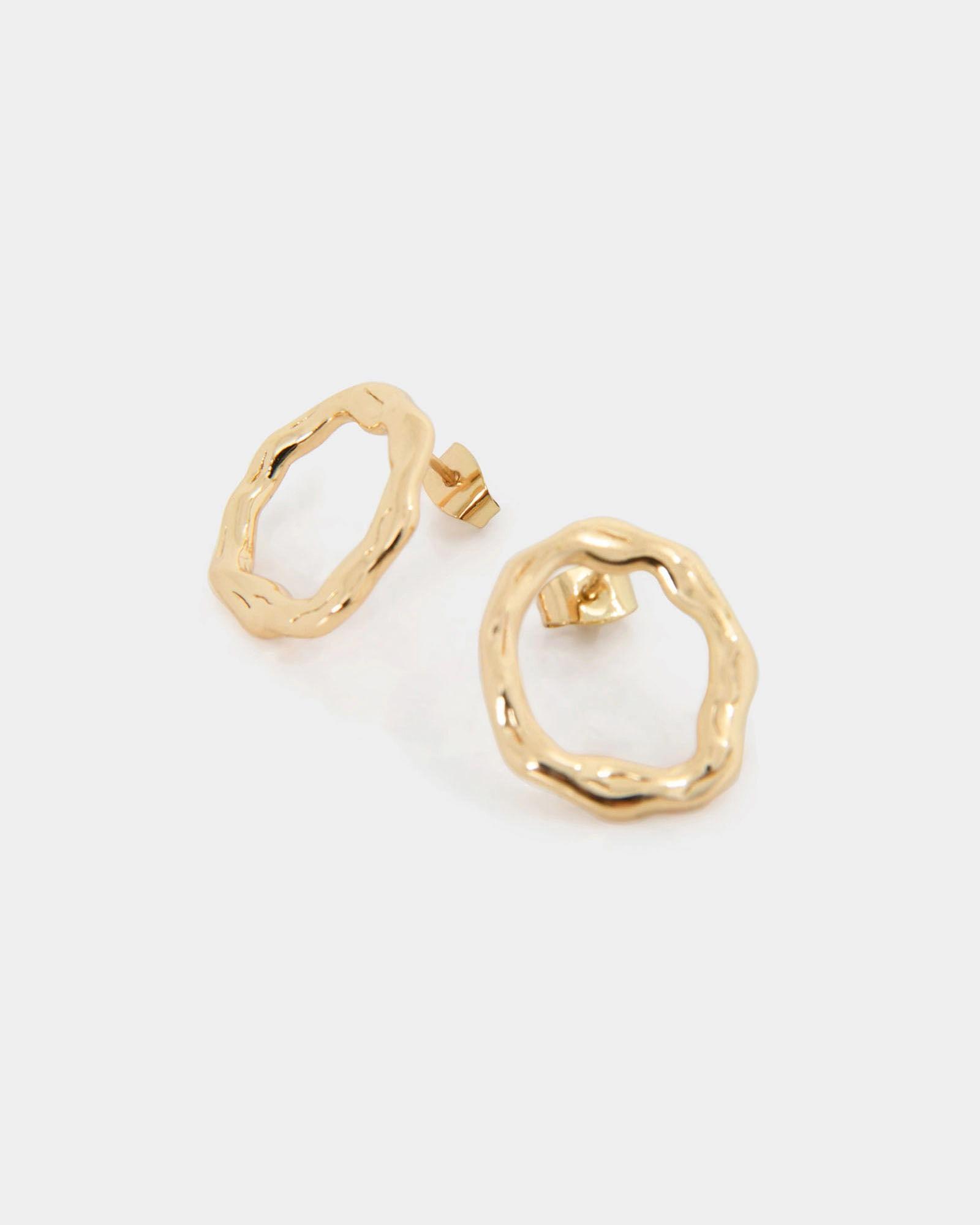 Meera 16k Gold Plated Earrings