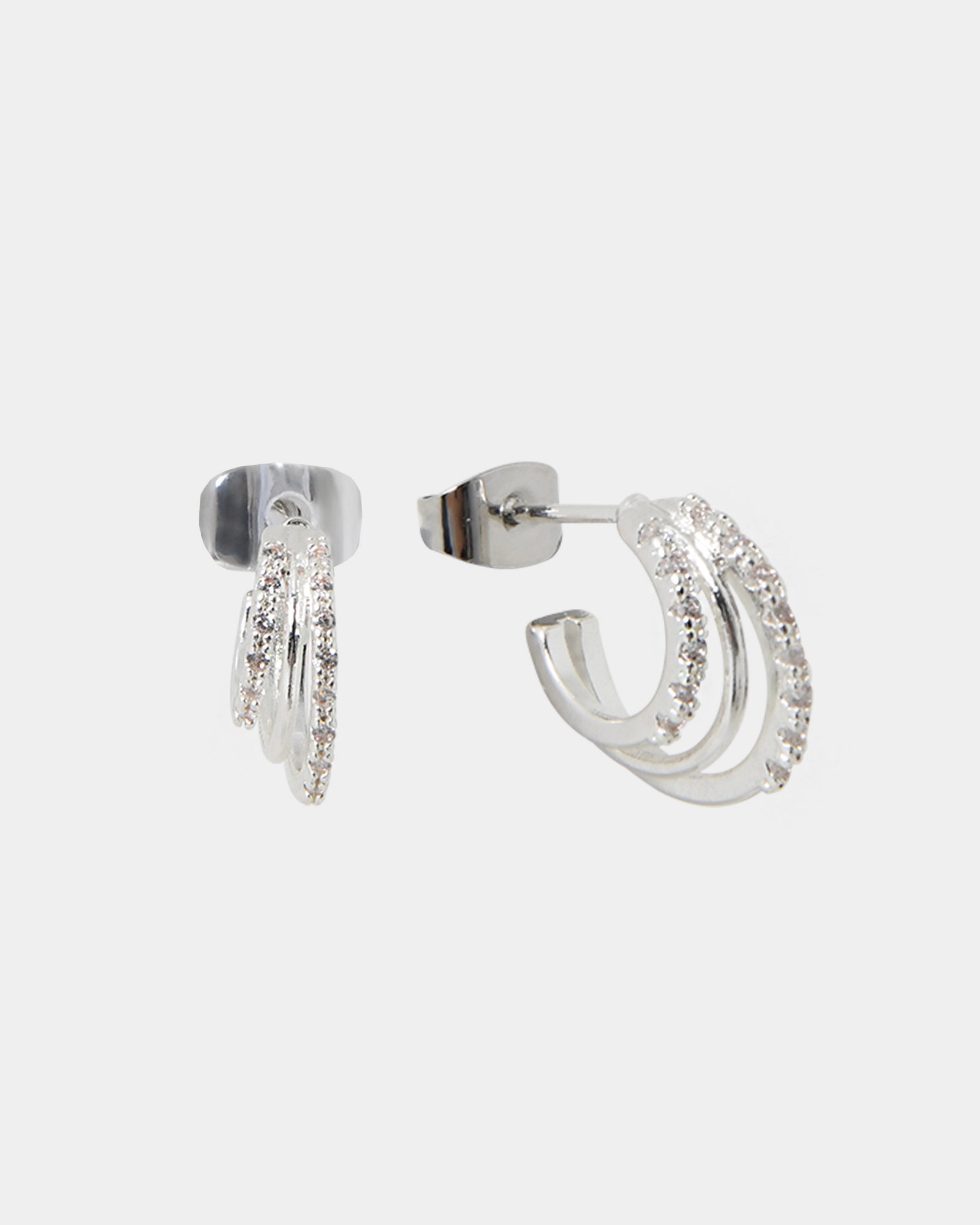 Viviana Silver Earrings