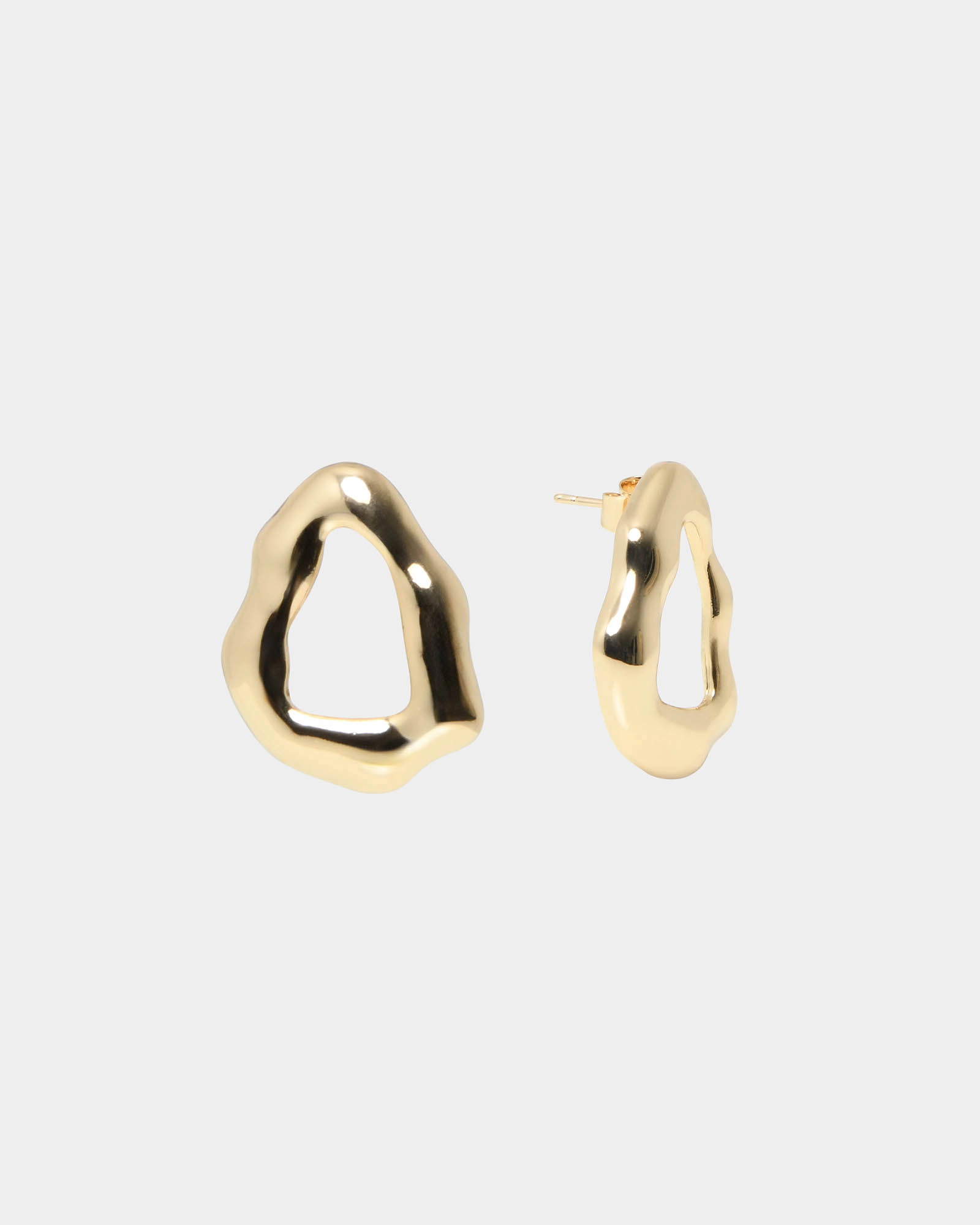 Elif 16k Gold Plated Earrings