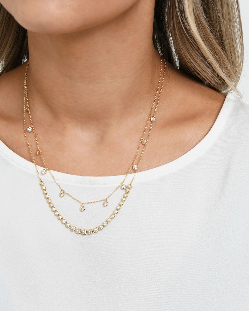 Izabella 16k Gold Necklace