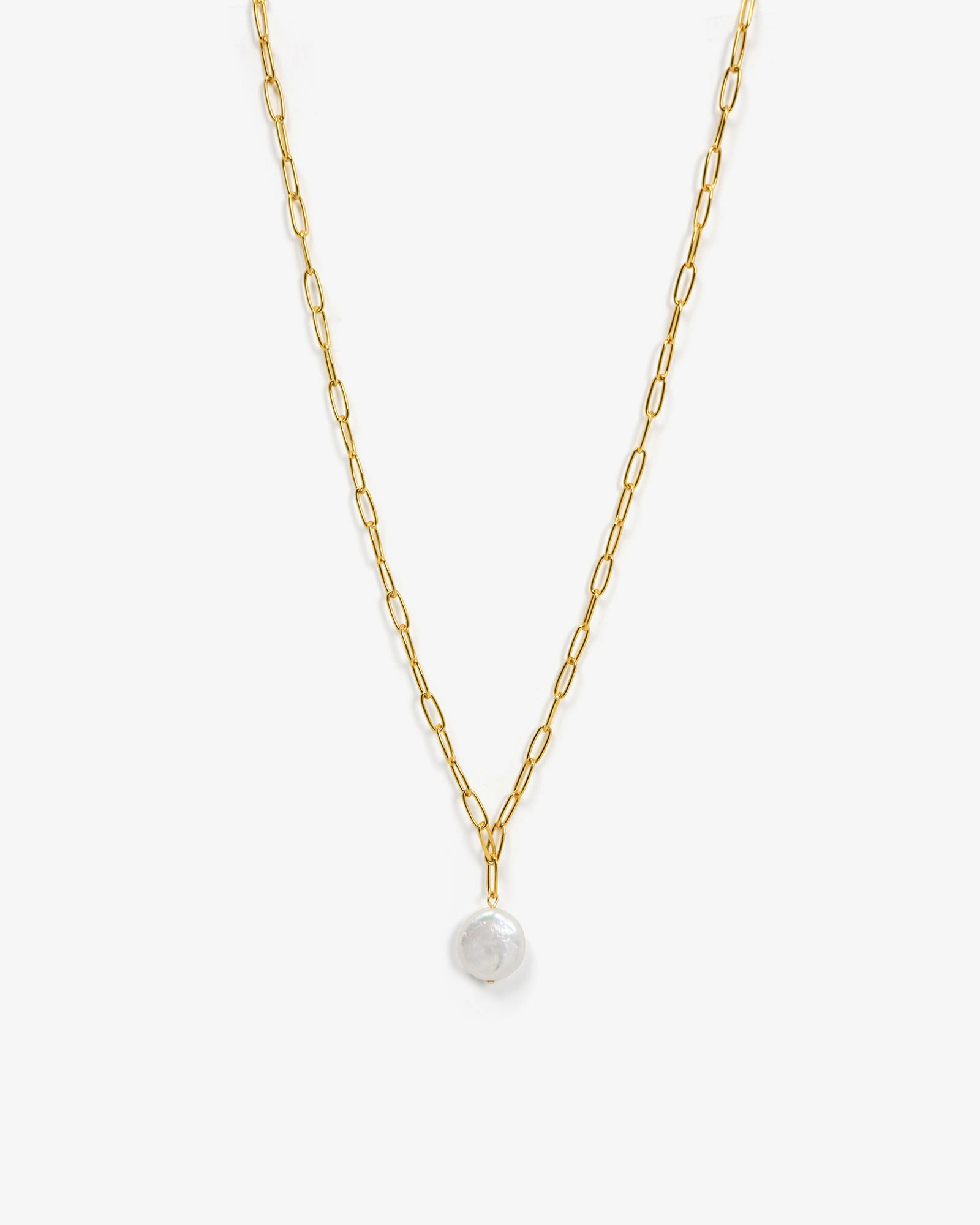 Noa Pearl Chain Necklace 
