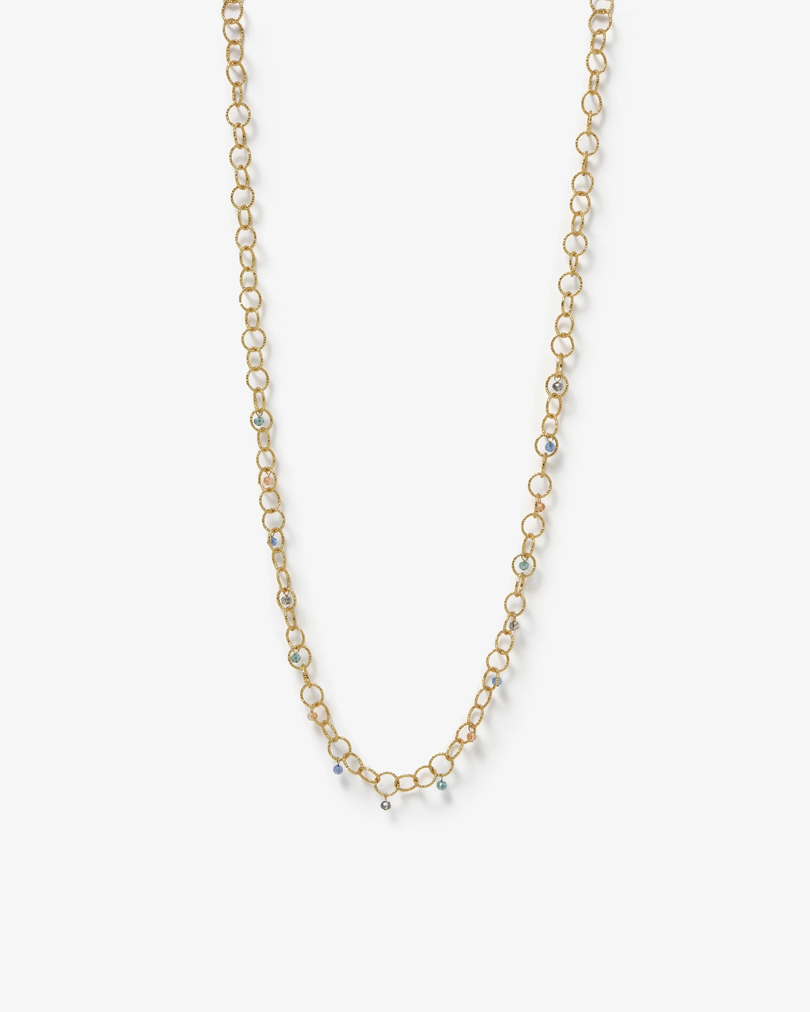 Amaris Crystal Chain Necklace 