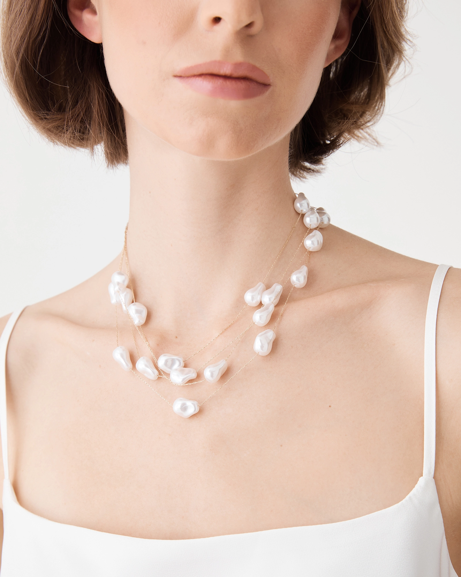 Mila Pearl Necklace