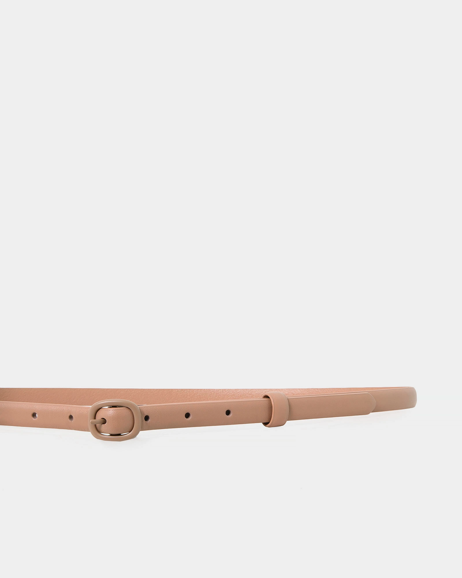 Hailey Slim Leather Belt