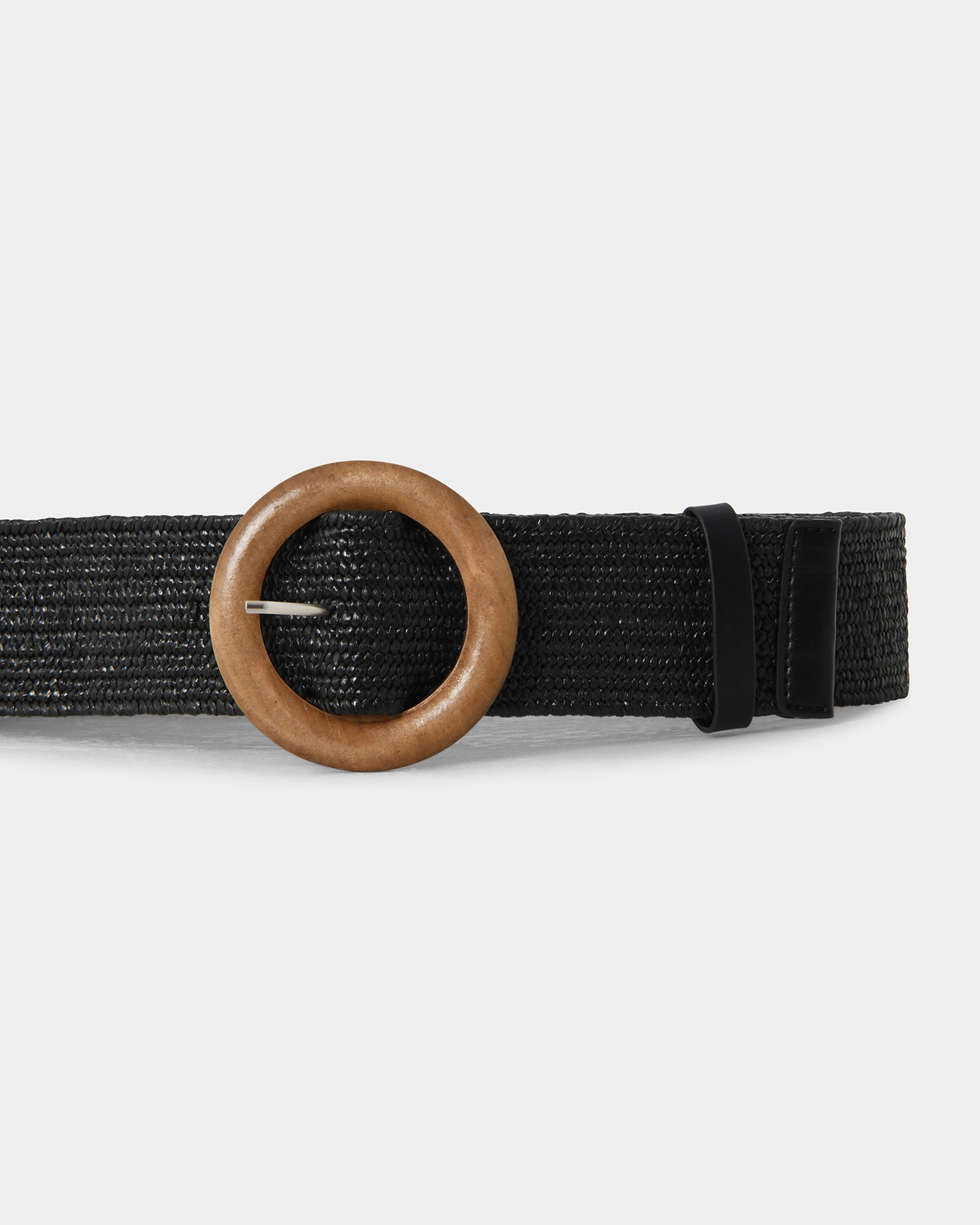 Sarina Raffia Elastic Belt