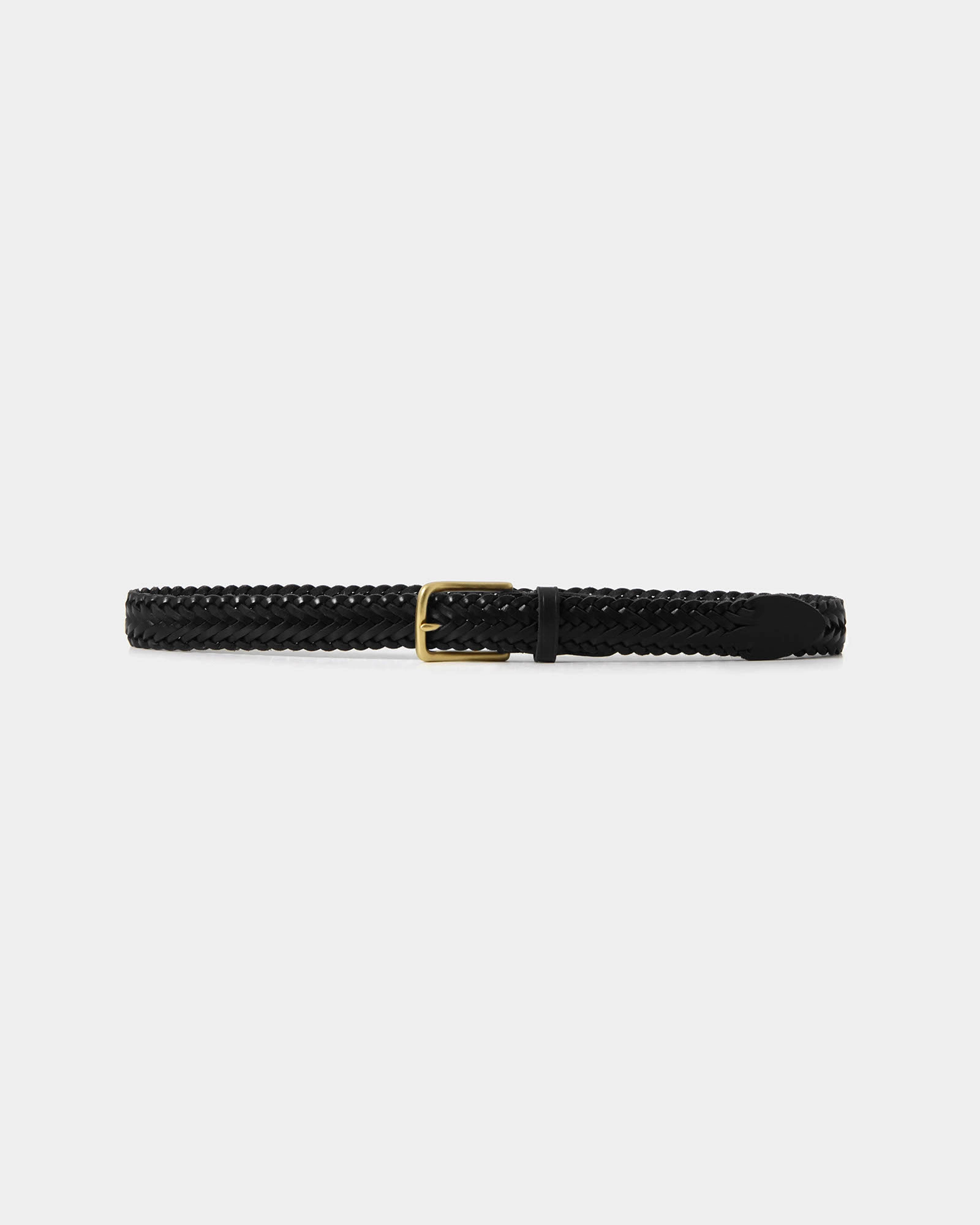 Alexandra Woven Leather Belt