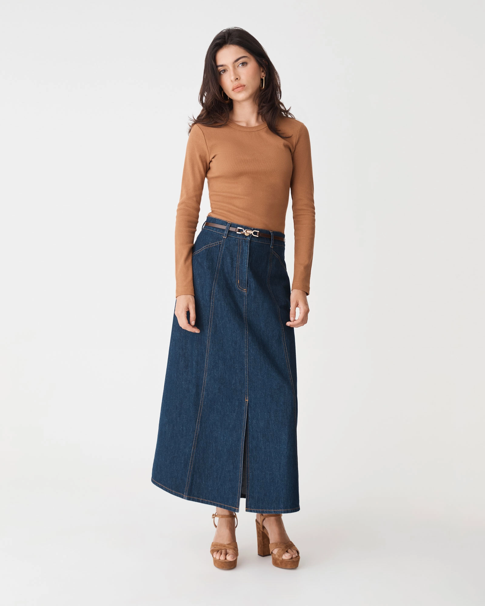 Hennessy Leather Belt