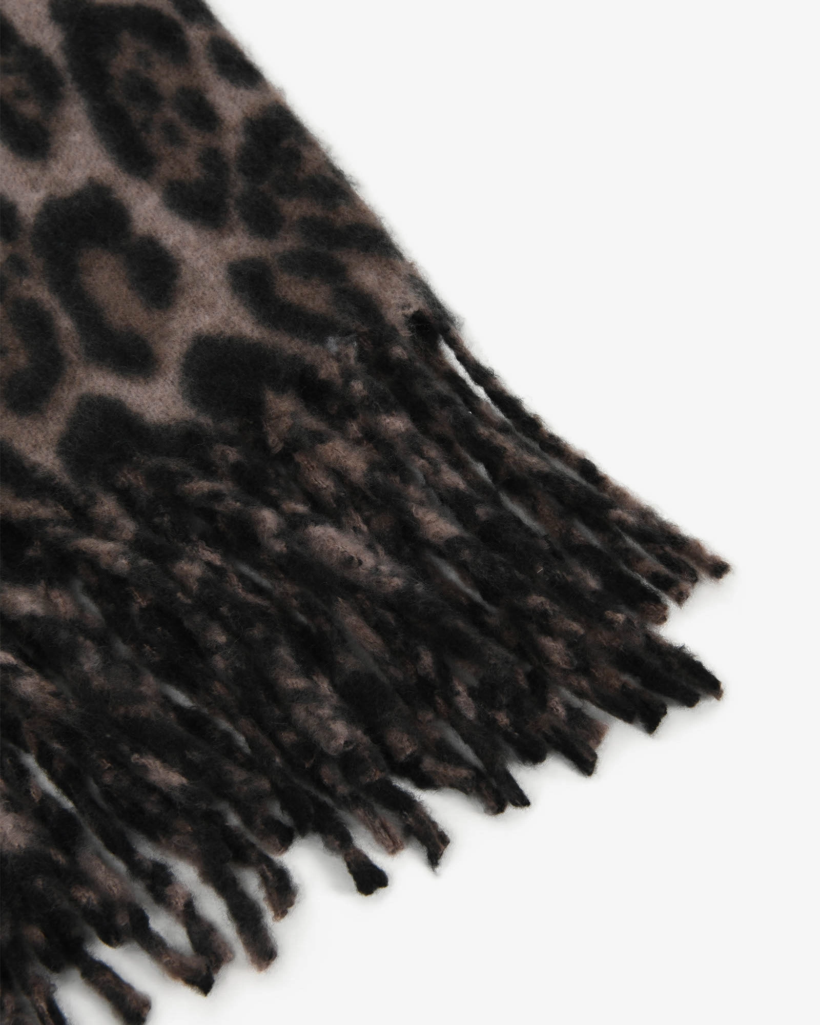 Leo Leopard Print Scarf