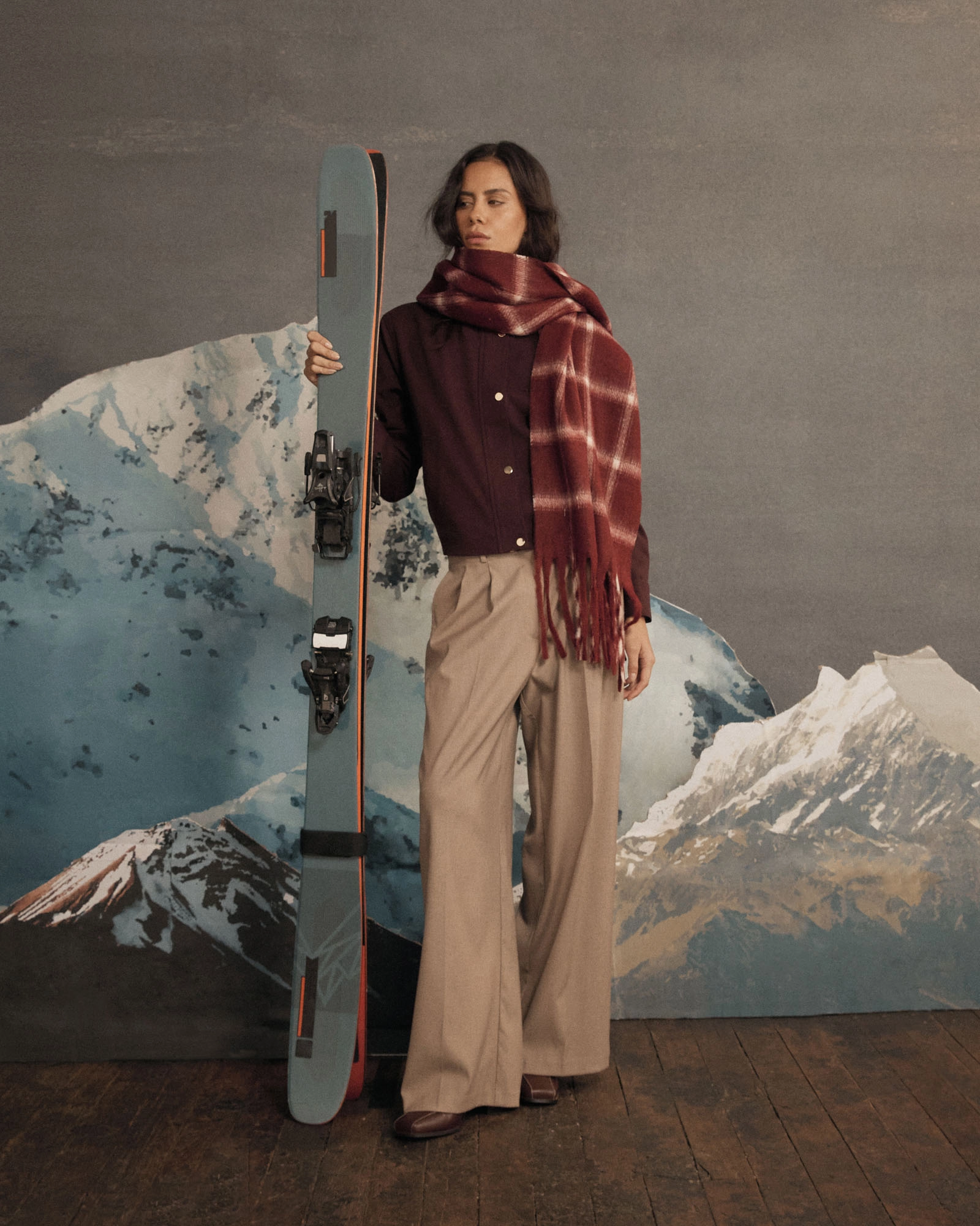 Barossa Check Scarf