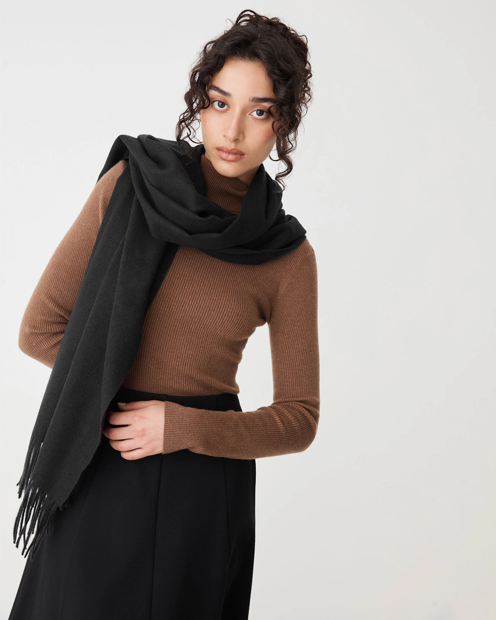 Audree Wool Blend Scarf