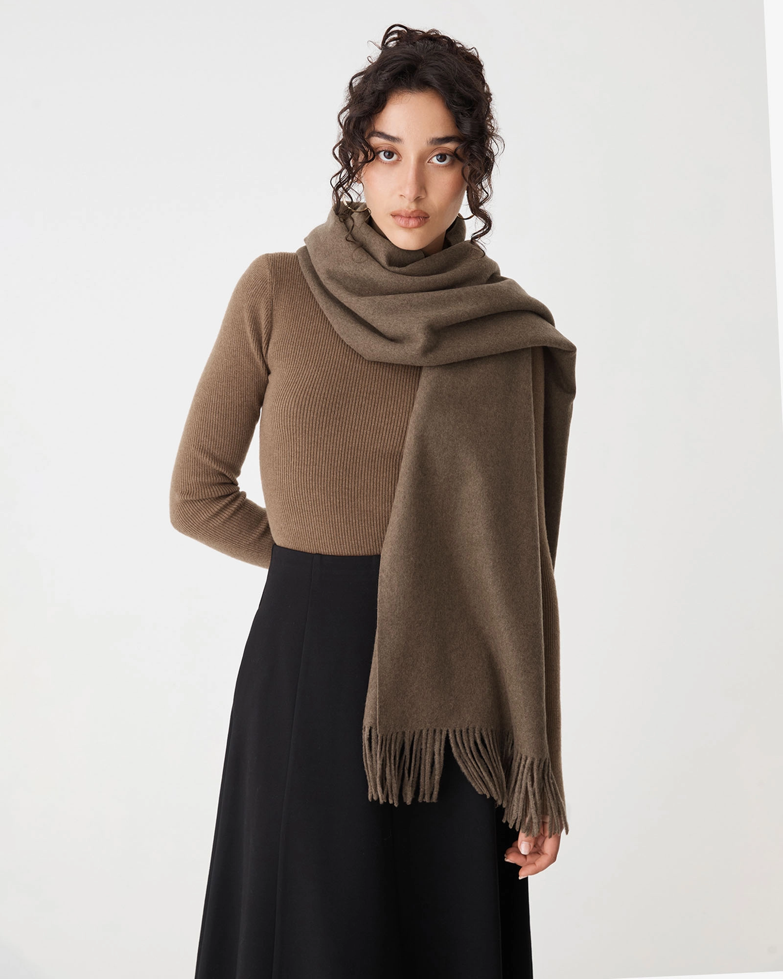 Audree Wool Blend Scarf