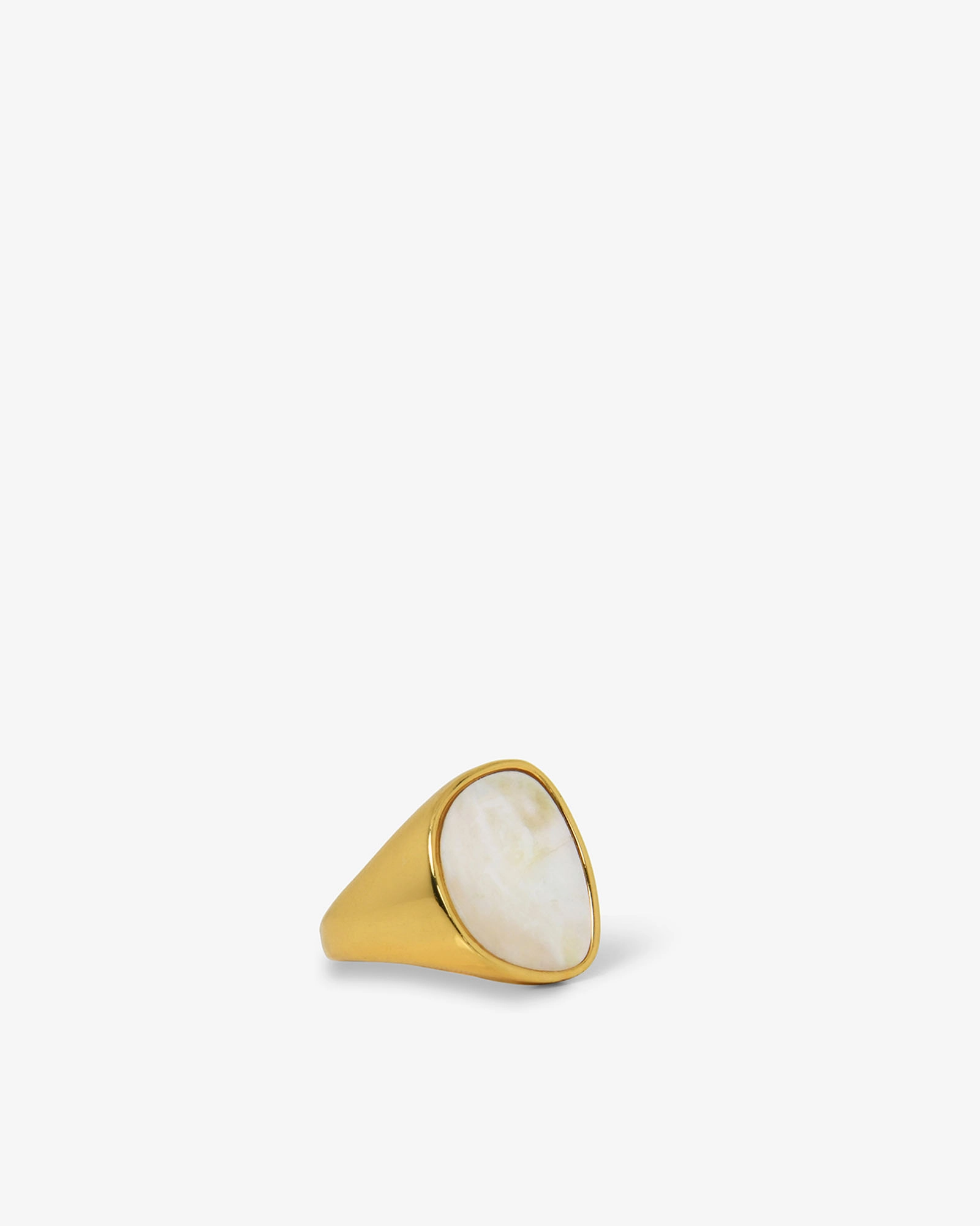 Pearl Mirage Statement Ring