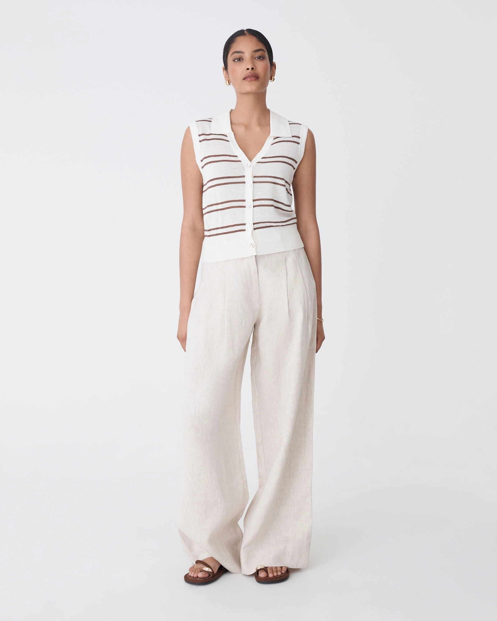 Maya Suede Ring Sandals