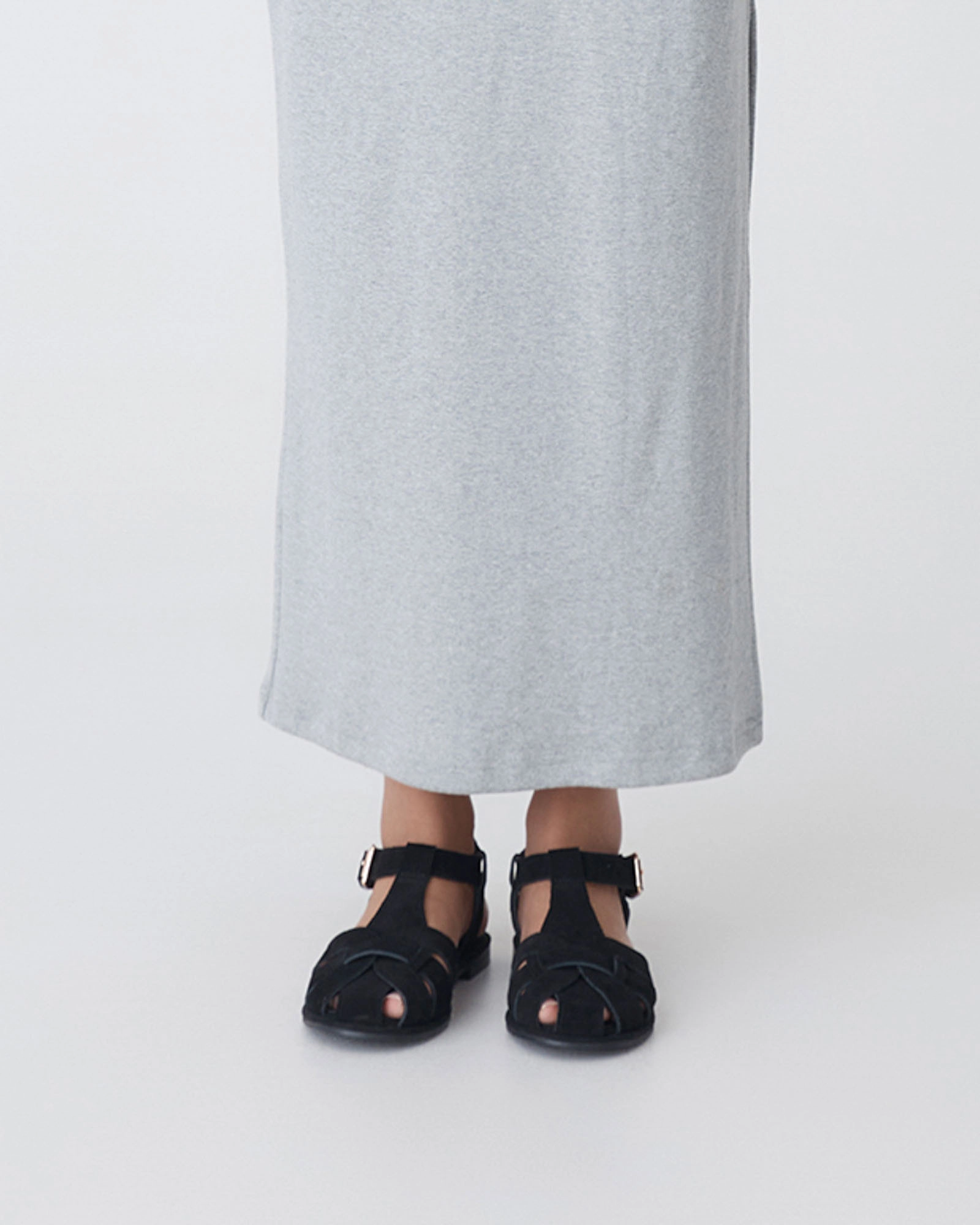 Noah Suede Cage Sandals