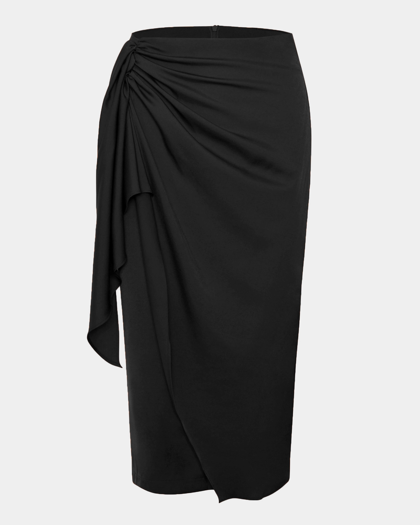 Zyana Knotted Front Wrap Skirt
