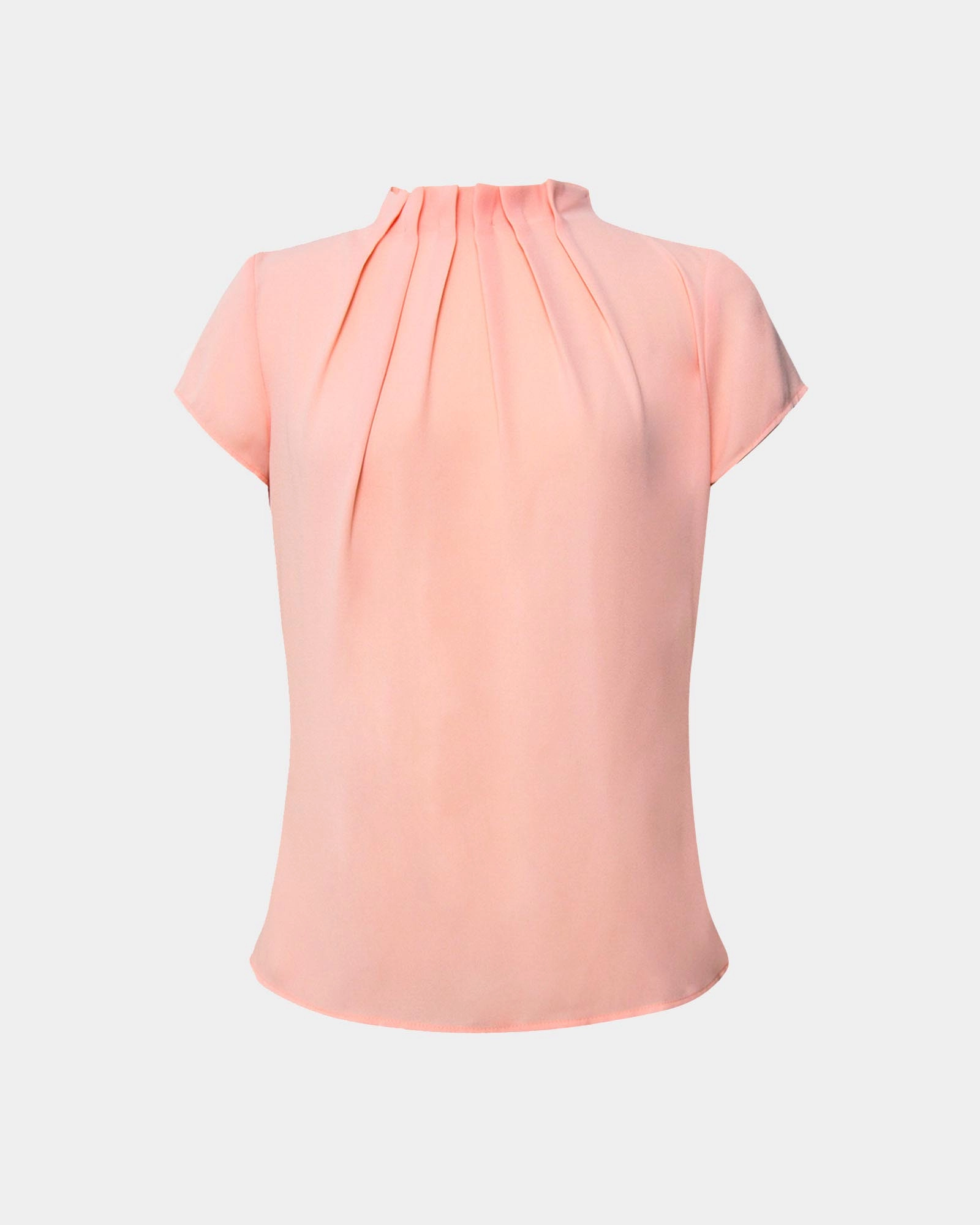 Olivia Pleated High Neck Top 