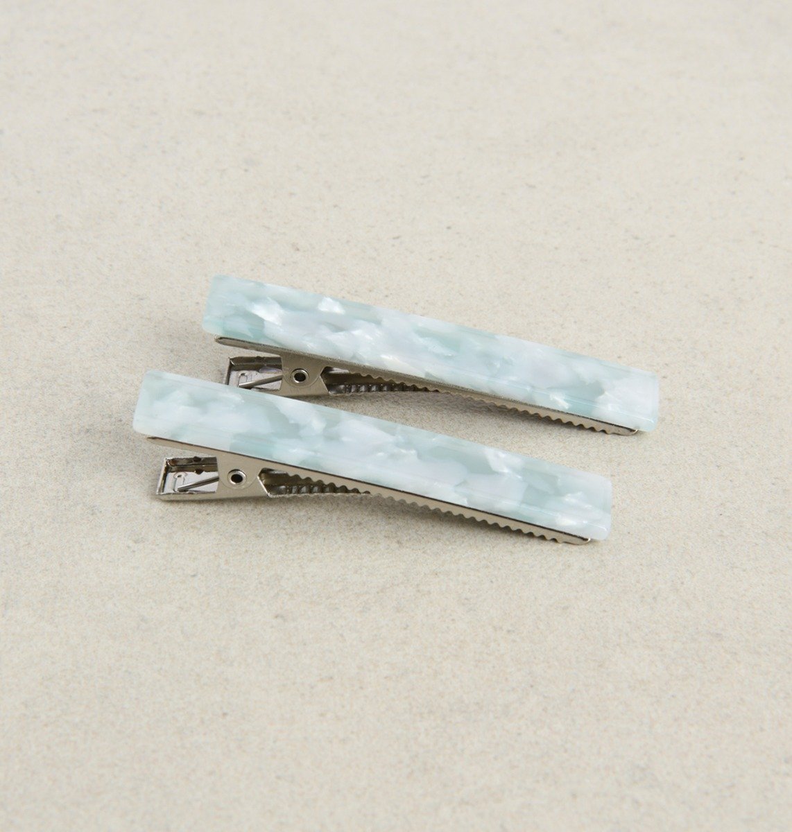 Model Wearing White Spotted Dress