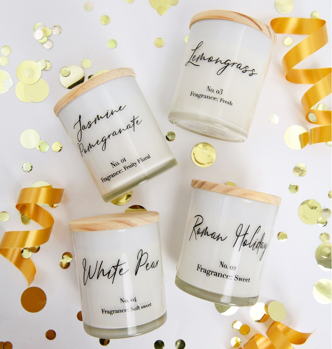Image of new Forcast scented candles